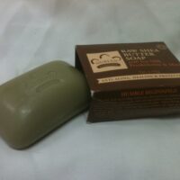 RAW SHEA BUTTER BAR SOAP with soy milk frankincense & myrrh