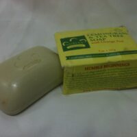 LEMONGRASS & TEA TREE BAR SOAP with orang peel
