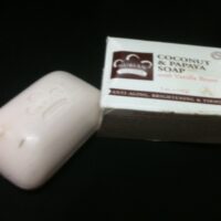 COCONUT & PAPAYA BAR SOAP wish vanilla beans