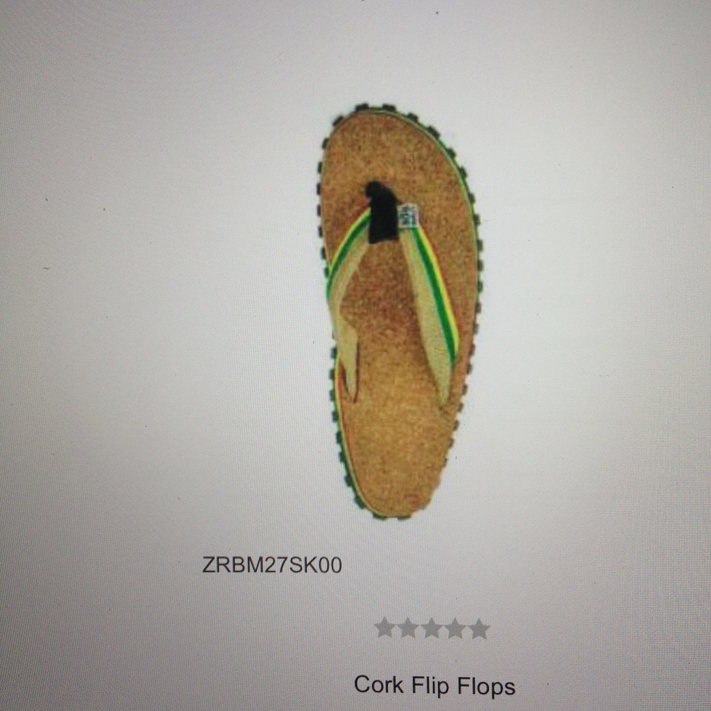 CORK FLIP FLOPS