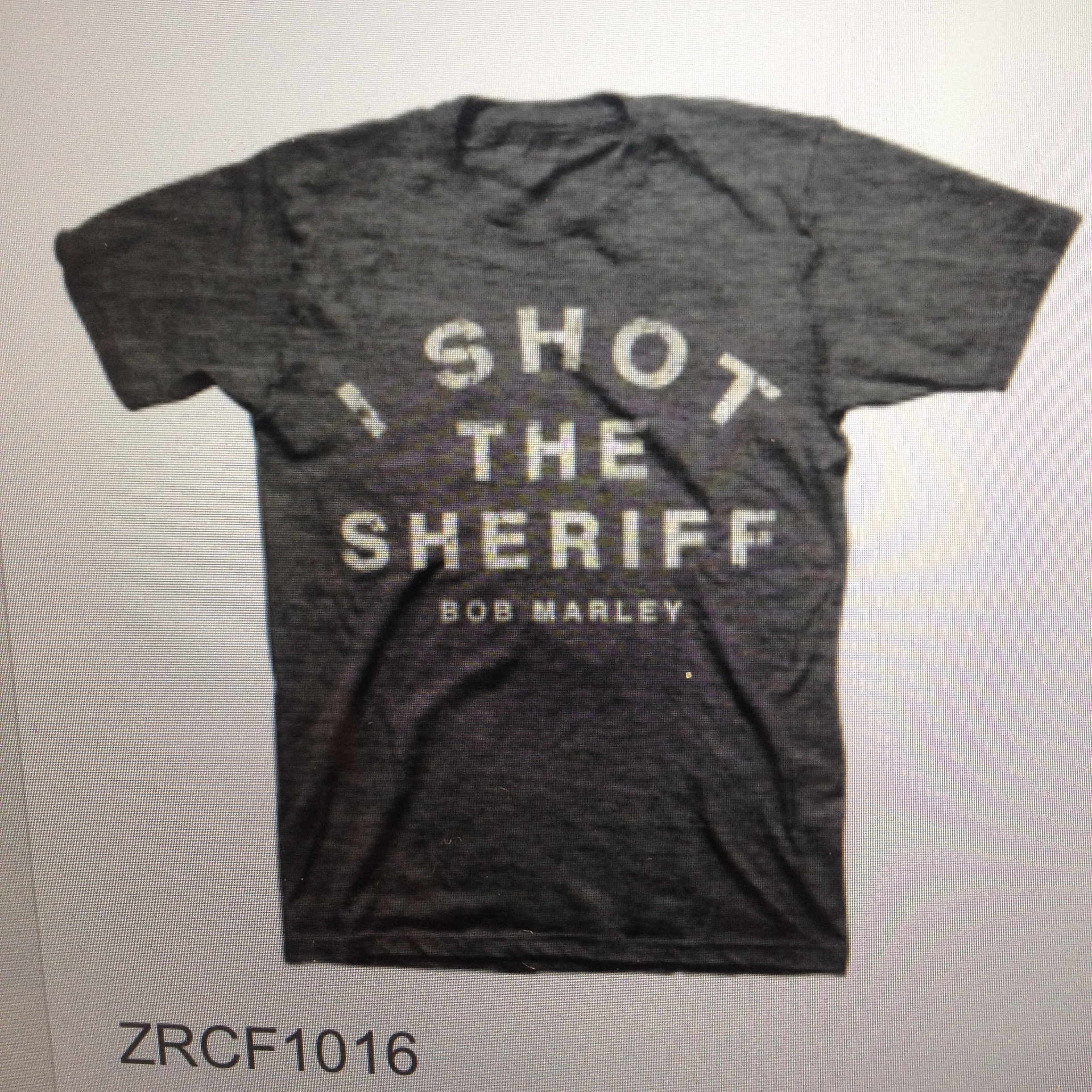 I shot the sheriff