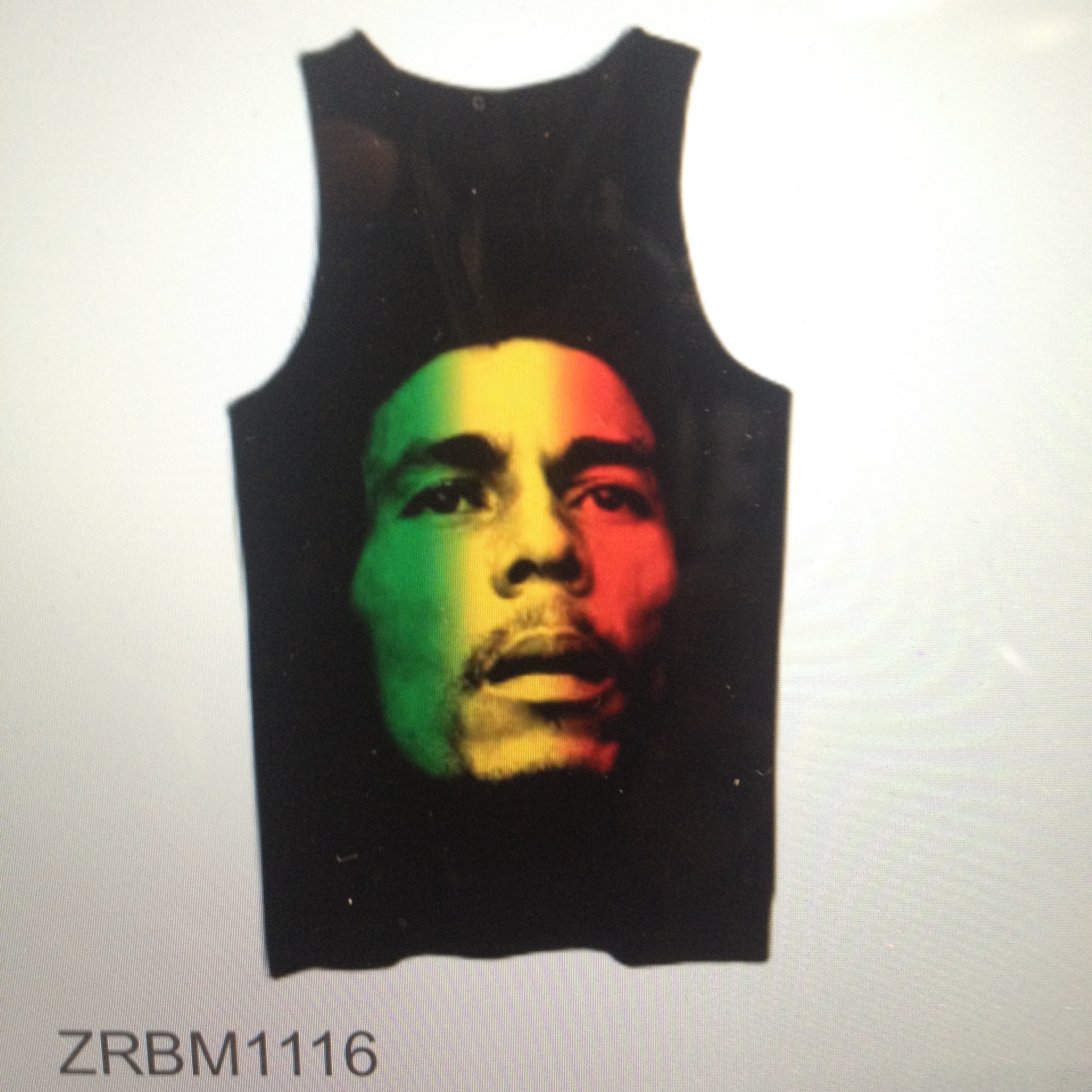 Rasta Face tank (zrbm1116)