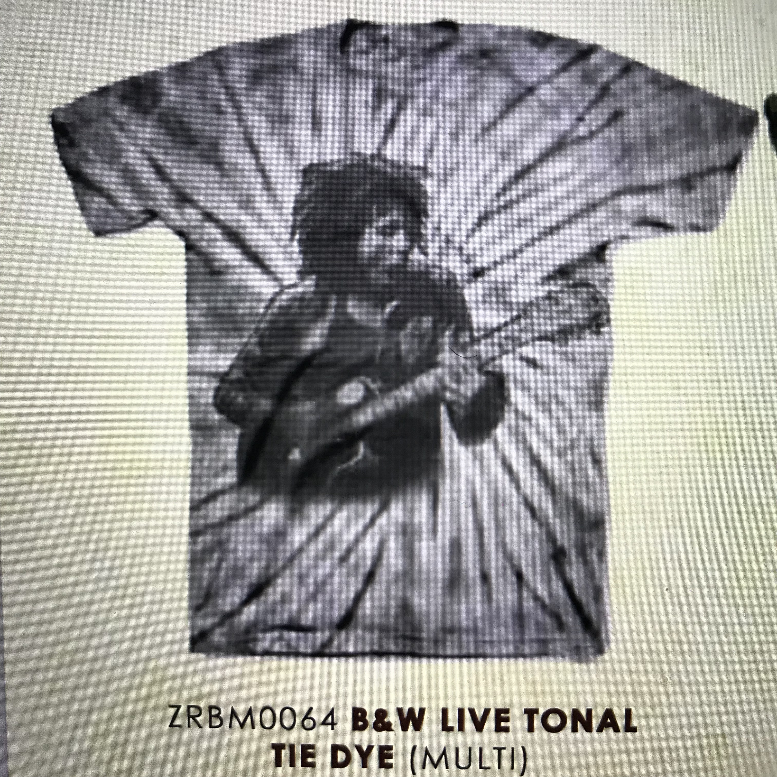 B&W LIVE TONAL TIE DYE
