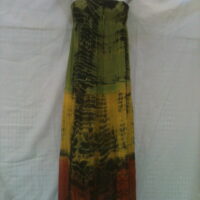RW14 Tub Long Dress Tie Dye
