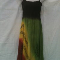 RW10 Long Dress Tie Dye Tank