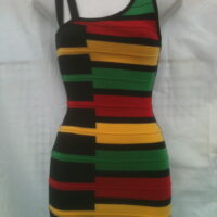 RW Rasta Dress #7454