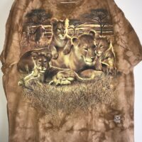 Lion Family Tie Dye